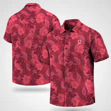 Load image into Gallery viewer, St Kilda Football Club AFL Australian Football League Tommy Bahama Big &amp; Tall Fuego Floral Button-Up Shirt – Hawaiian Shirt Sport