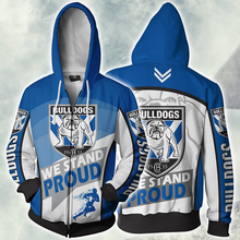 Load image into Gallery viewer, Canterbury-Bankstown Bulldogss NRL Zip Hoodie Jacket