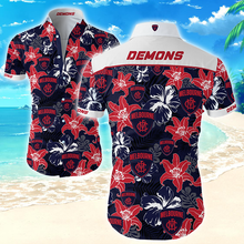Load image into Gallery viewer, Melbourne Football Club AFL  Hawaiian Shirt