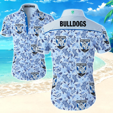 Load image into Gallery viewer, Canterbury-Bankstown Bulldogs NRL Hawaiian Shirt