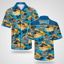 Load image into Gallery viewer, Gold Coast Titans Tommy Bahama Team Logo Emfielder Polo Shirt - Hawaiian Shirt