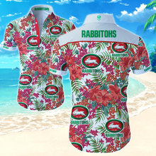 Load image into Gallery viewer, South Sydney Rabbitohs NRL National Rugby League Trendy Sport Hawaiian Shirt