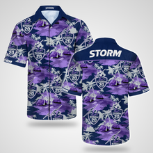 Load image into Gallery viewer, Melbourne Storm Tommy Bahama Team Logo Emfielder Polo Shirt - Hawaiian Shirt
