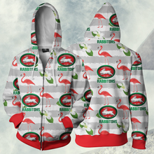 Load image into Gallery viewer, South Sydney Rabbitohs NRL Zip Hoodie Jacket
