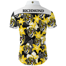 Load image into Gallery viewer, Richmond Football Club AFL Hawaiian Shirt