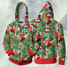 Load image into Gallery viewer, South Sydney Rabbitohs NRL Zip Hoodie Jacket