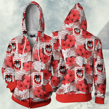 Load image into Gallery viewer, St. George Illawarra Dragons NRL Zip Hoodie Jacket