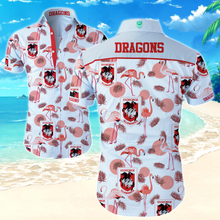 Load image into Gallery viewer, St. George Illawarra Dragons NRL National Rugby League Trendy Sport Hawaiian Shirt