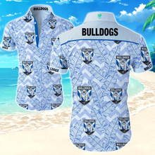 Load image into Gallery viewer, Canterbury-Bankstown Bulldogs NRL Hawaiian Shirt