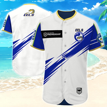 Load image into Gallery viewer, Parramatta Eels NRL National Rugby League Baseball Jersey Shirt Print Full 3D