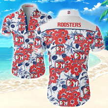 Load image into Gallery viewer, Sydney Roosters NRL National Rugby League Trendy Sport Hawaiian Shirt-Funny Aloha Shirts