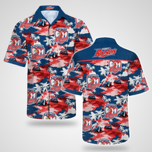 Load image into Gallery viewer, Sydney Roosters Tommy Bahama Team Logo Emfielder Polo Shirt - Hawaiian Shirt