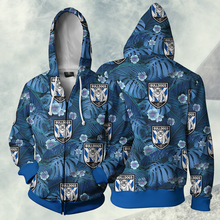 Load image into Gallery viewer, Bulldogs RLFC NRL Zip Hoodie Jacket