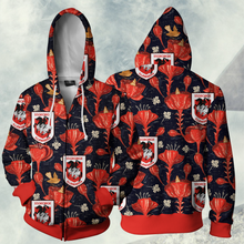Load image into Gallery viewer, St. George Illawarra Dragons NRL Zip Hoodie Jacket