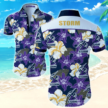 Load image into Gallery viewer, Melbourne Storm NRL Hawaiian Shirt