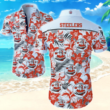 Load image into Gallery viewer, Illawarra Steelers NRL National Rugby League Trendy Sport Hawaiian Shirt