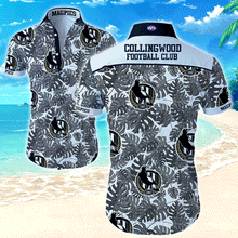 Load image into Gallery viewer, Collingwood Football Club AFL Hawaiian Shirt