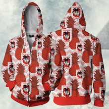 Load image into Gallery viewer, St. George Illawarra Dragons NRL Zip Hoodie Jacket