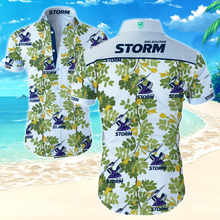 Load image into Gallery viewer, Melbourne Storm NRL National Rugby League Trendy Sport Hawaiian Shirt