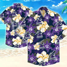 Load image into Gallery viewer, Melbourne Storm NRL National Rugby League Balenciaga Norm Fit Hawaiian Shirt