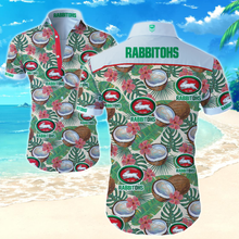 Load image into Gallery viewer, South Sydney Rabbitohs NRL National Rugby League Trendy Sport Hawaiian Shirt