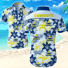 Load image into Gallery viewer, North Queensland Cowboys NRL Hawaiian Shirt