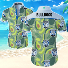 Load image into Gallery viewer, Canterbury-Bankstown Bulldogs NRL Hawaiian Shirt