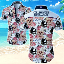 Load image into Gallery viewer, Collingwood Football Club AFL Hawaiian Shirt