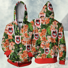 Load image into Gallery viewer, St. George Illawarra Dragons NRL Zip Hoodie Jacket