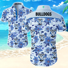 Load image into Gallery viewer, Canterbury-Bankstown Bulldogs NRL Hawaiian Shirt