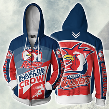 Load image into Gallery viewer, Sydney Roosters NRL Zip Hoodie Jacket