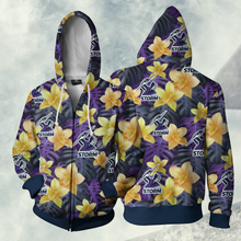 Load image into Gallery viewer, Melbourne Storm NRL Zip Hoodie Jacket