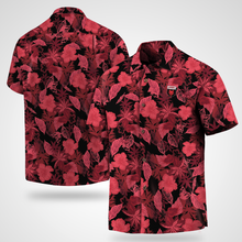 Load image into Gallery viewer, Perth Football Club AFL Australian Football League Tommy Bahama Big &amp; Tall Fuego Floral Button-Up Shirt – Hawaiian Shirt
