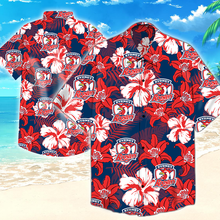 Load image into Gallery viewer, Sydney Roosters NRL National Rugby League Balenciaga Norm Fit Hawaiian Shirt