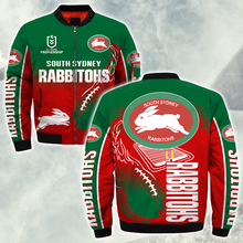 Load image into Gallery viewer, South Sydney Rabbitohs NRL Zip Hoodie Jacket