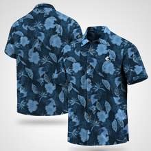 Load image into Gallery viewer, Carlton Football Club AFL Australian Football League Tommy Bahama Big &amp; Tall Fuego Floral Button-Up Shirt – Hawaiian Shirt Sport