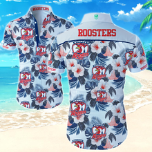 Load image into Gallery viewer, Sydney Roosters NRL National Rugby League Trendy Sport Hawaiian Shirt