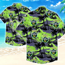 Load image into Gallery viewer, Canberra Raiders NRL National Rugby League Balenciaga Norm Fit Hawaiian Shirt