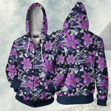 Load image into Gallery viewer, Melbourne Storm NRL Zip Hoodie Jacket