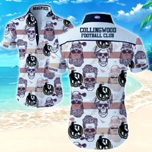 Load image into Gallery viewer, Collingwood Football Club AFL Hawaiian Shirt
