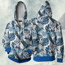 Load image into Gallery viewer, Bulldogs RLFC NRL Zip Hoodie Jacket