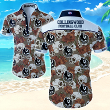 Load image into Gallery viewer, Collingwood Football Club AFL Hawaiian Shirt
