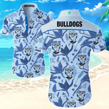 Load image into Gallery viewer, Canterbury-Bankstown Bulldogs NRL National Rugby League Trendy Sport Hawaiian Shirt