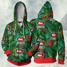 Load image into Gallery viewer, South Sydney Rabbitohs NRL Zip Hoodie Jacket