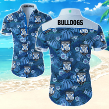Load image into Gallery viewer, Canterbury-Bankstown Bulldogs NRL Hawaiian Shirt