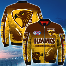 Load image into Gallery viewer, Hawthorn Football Club AFL Zip Hoodie Jacket