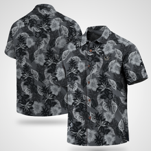 Load image into Gallery viewer, Collingwood Football Club AFL Australian Football League Tommy Bahama Big &amp; Tall Fuego Floral Button-Up Shirt – Hawaiian Shirt Sport