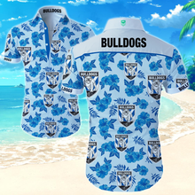 Load image into Gallery viewer, Canterbury-Bankstown Bulldogs NRL National Rugby League Trendy Sport Hawaiian Shirt