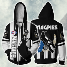 Load image into Gallery viewer, Collingwood Football Club AFL Zip Hoodie Jacket