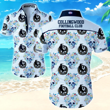 Load image into Gallery viewer, Collingwood Football Club AFL Hawaiian Shirt